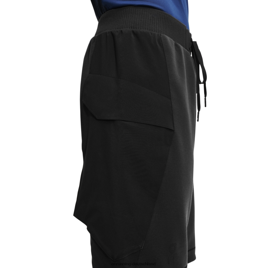 Männer 4TJ868960 Schwarz Bewegungsshorts On Running