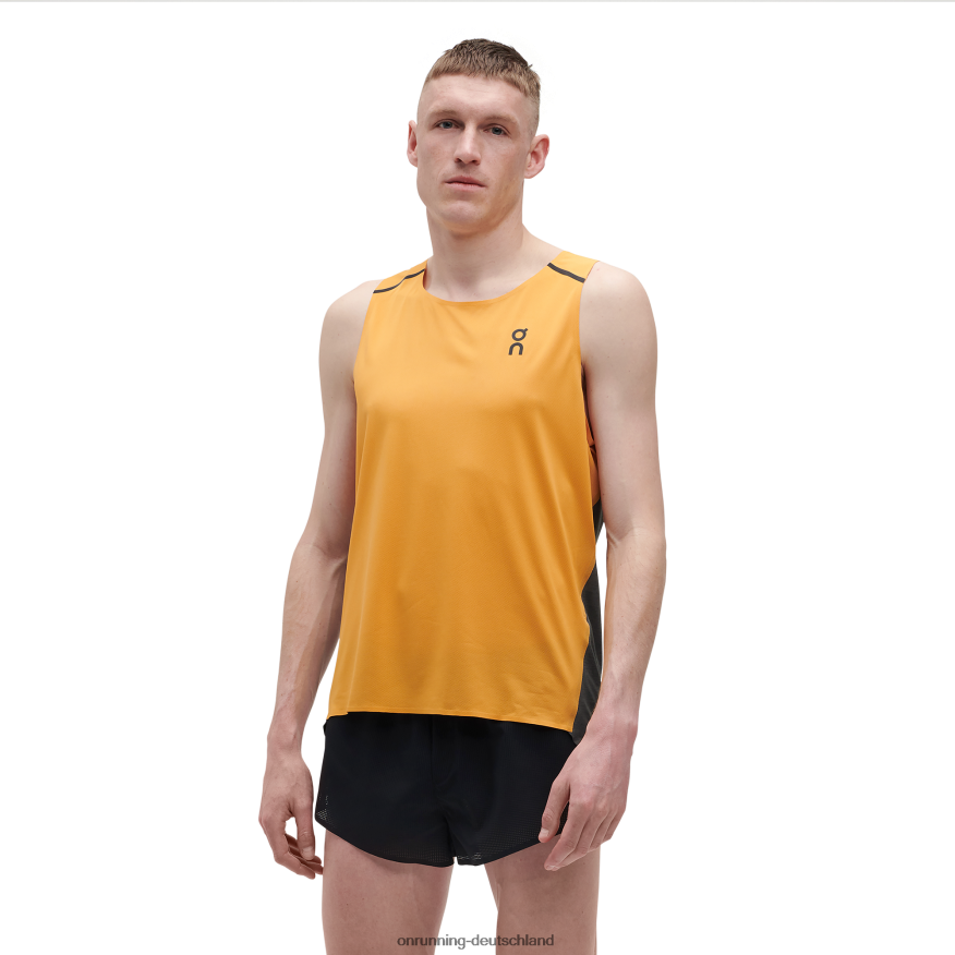 Männer 4TJ868614 mango/schwarz Tank-t On Running