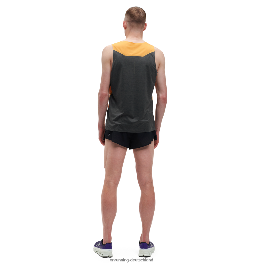 Männer 4TJ868614 mango/schwarz Tank-t On Running