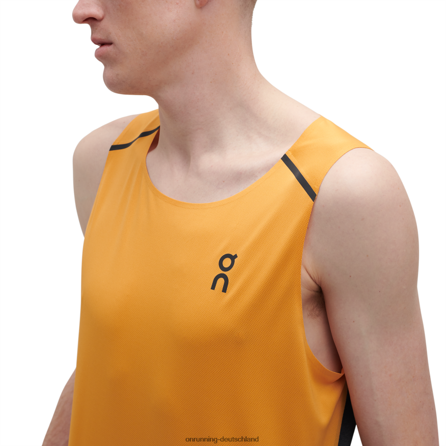 Männer 4TJ868614 mango/schwarz Tank-t On Running