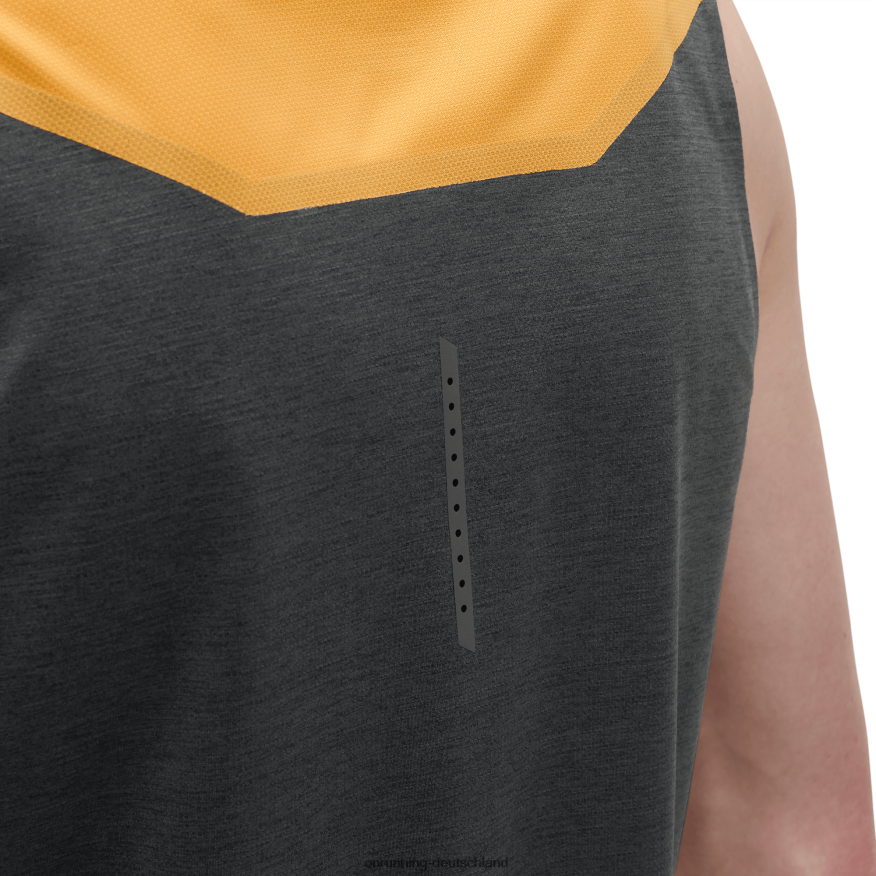 Männer 4TJ868614 mango/schwarz Tank-t On Running