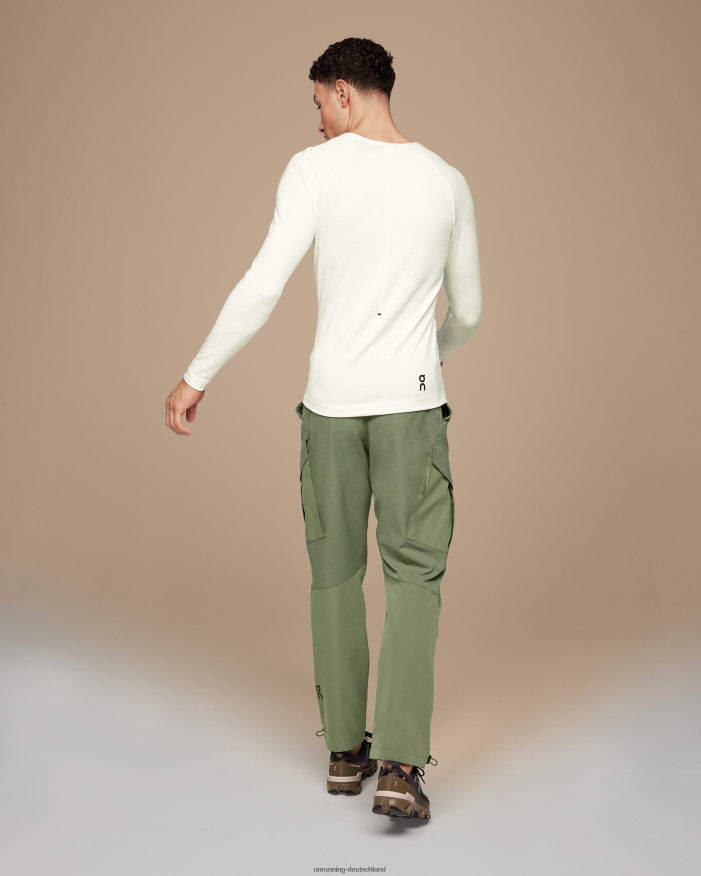 Männer 4TJ868771 Weiß Merino-Long-T On Running