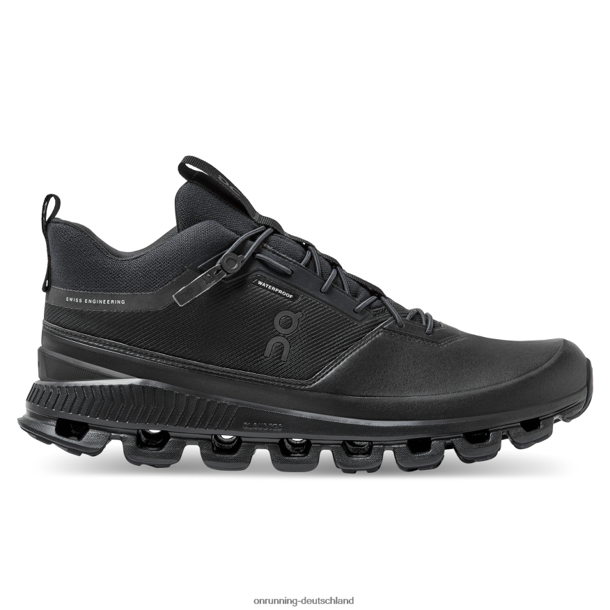 Männer 4TJ868964 alles schwarz Cloud Hi wasserdicht On Running