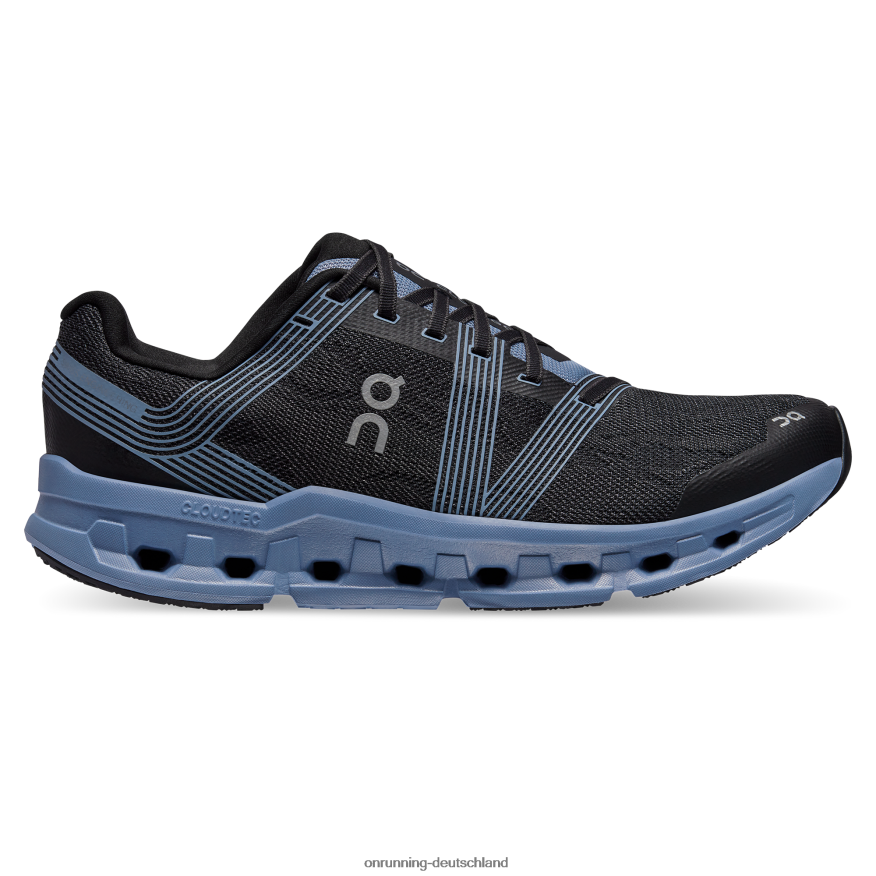 Männer 4TJ868725 Schwarz/Schiefer cloudgo weit On Running