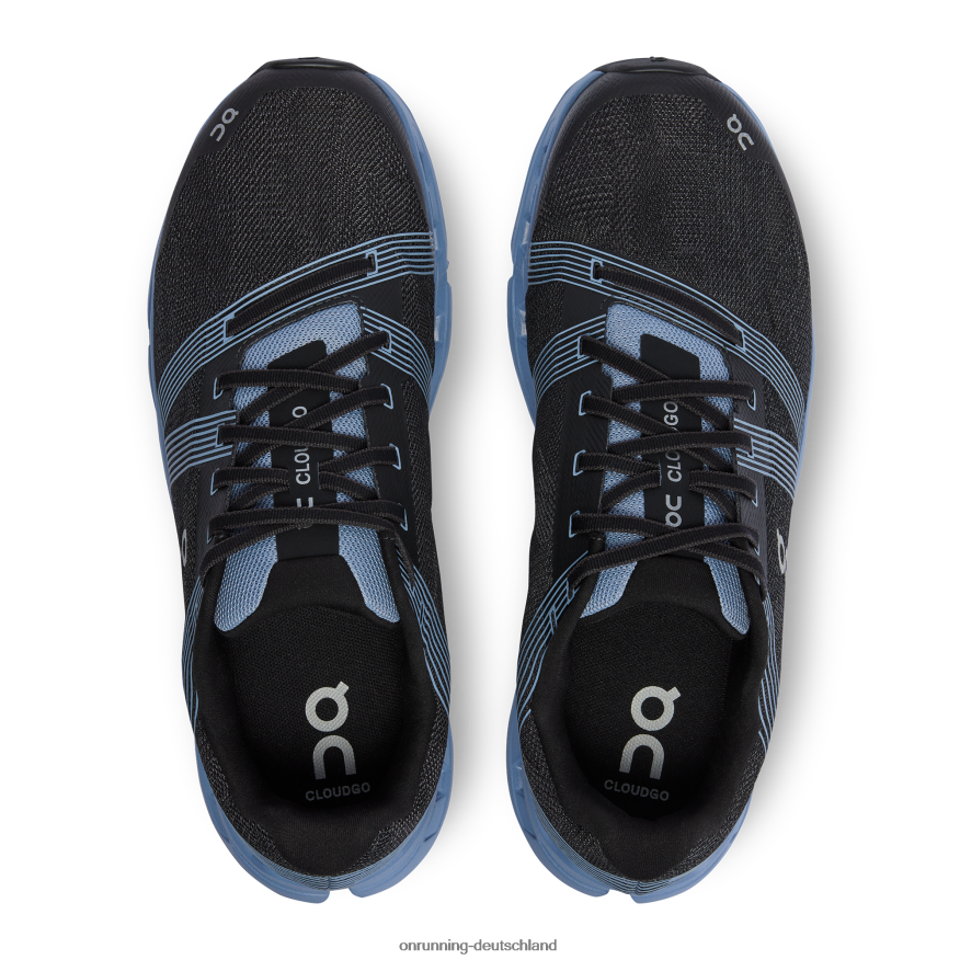 Männer 4TJ868725 Schwarz/Schiefer cloudgo weit On Running