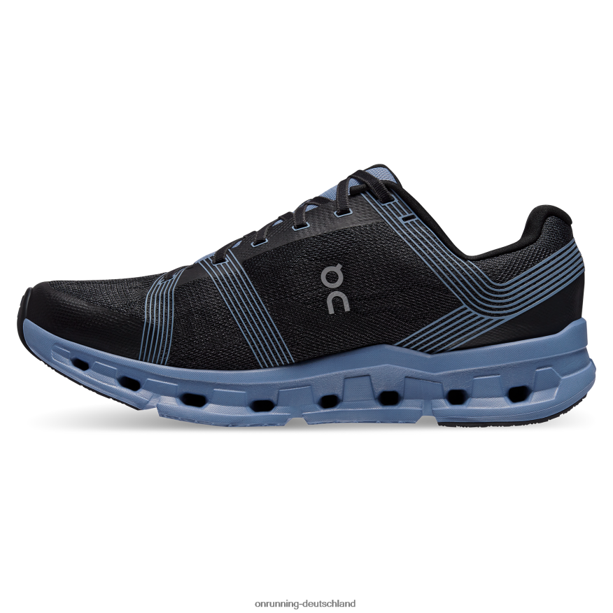 Männer 4TJ868725 Schwarz/Schiefer cloudgo weit On Running