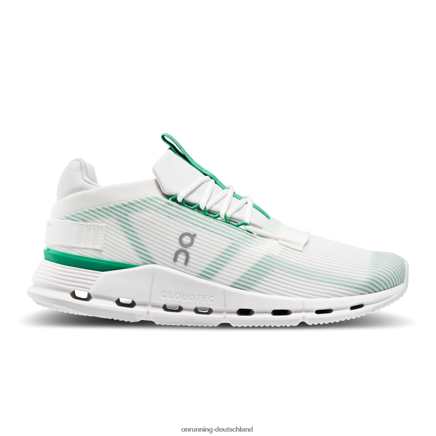 Männer 4TJ868642 ungefärbt-weiß/mint cloudnova leer On Running