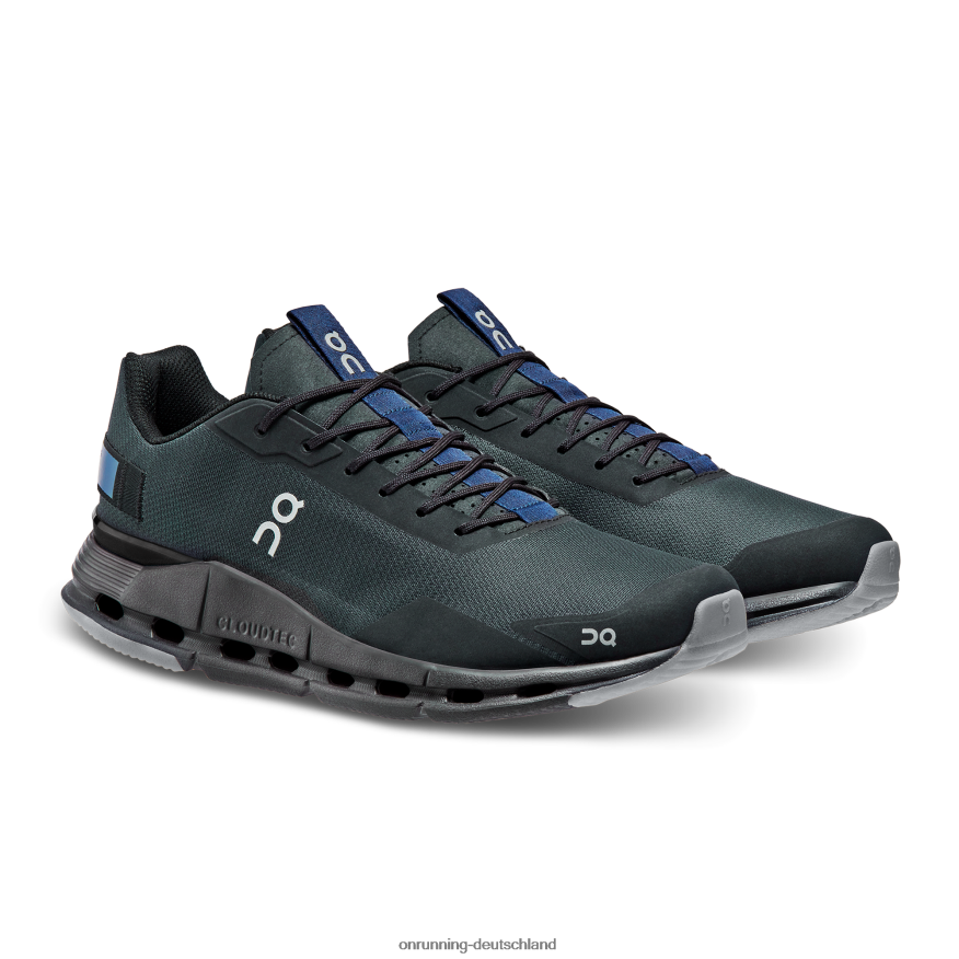 Männer 4TJ868811 Schwarz/Dämmerung Cloudnova-Formular On Running