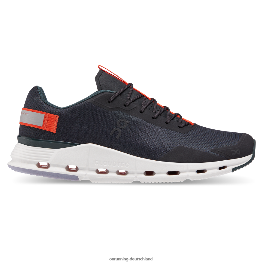 Männer 4TJ868813 schwarze Flamme Cloudnova-Formular On Running