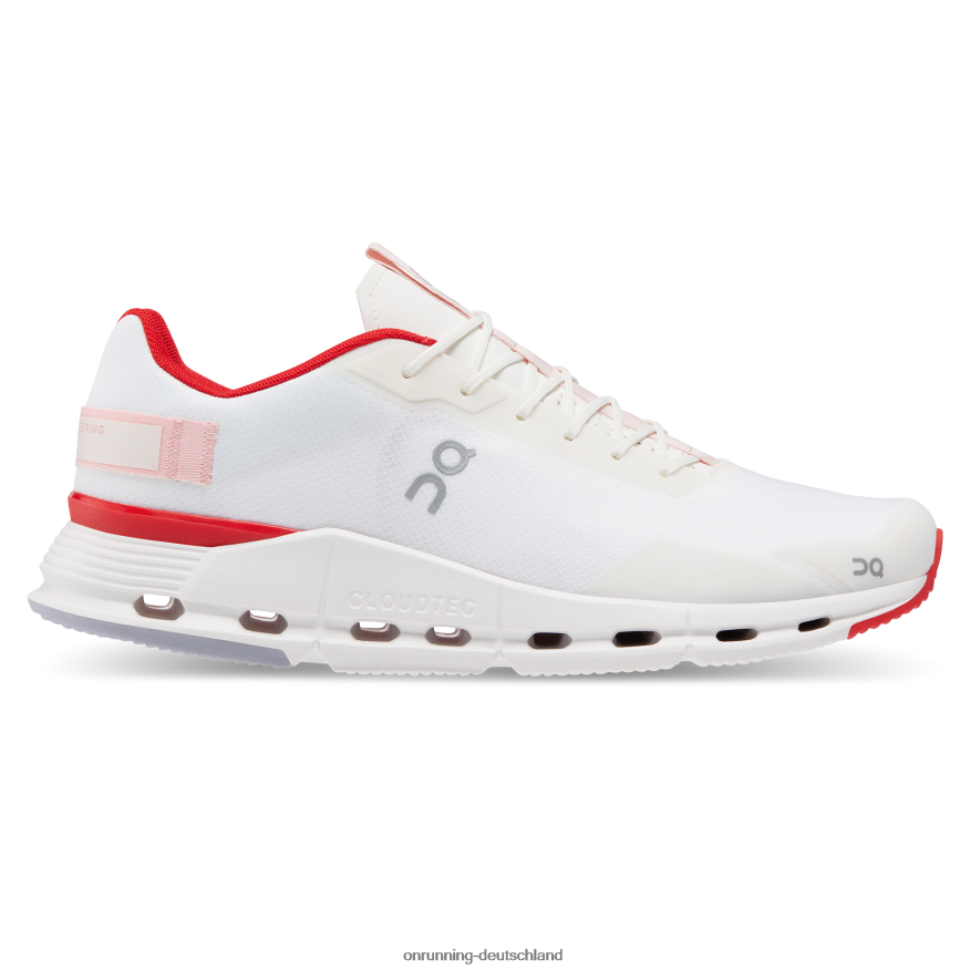 Männer 4TJ868815 weiß Rot Cloudnova-Formular On Running