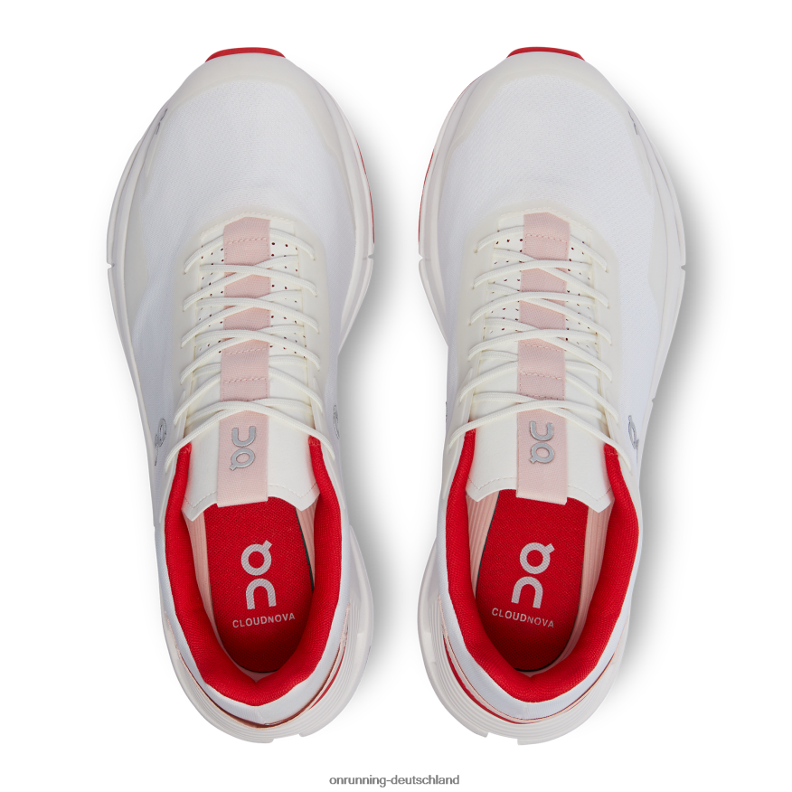 Männer 4TJ868815 weiß Rot Cloudnova-Formular On Running