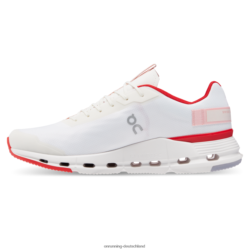 Männer 4TJ868815 weiß Rot Cloudnova-Formular On Running