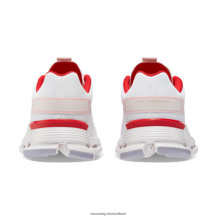 Männer 4TJ868815 weiß Rot Cloudnova-Formular On Running