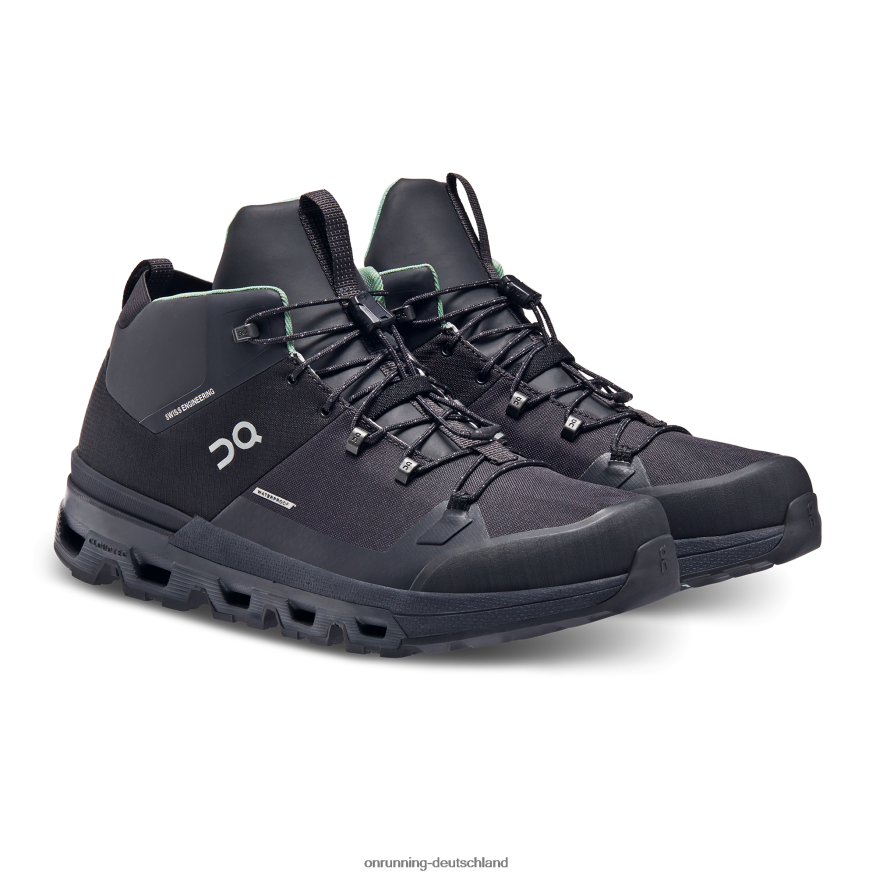 Männer 4TJ868841 Schwarz Cloudtrax wasserdicht On Running