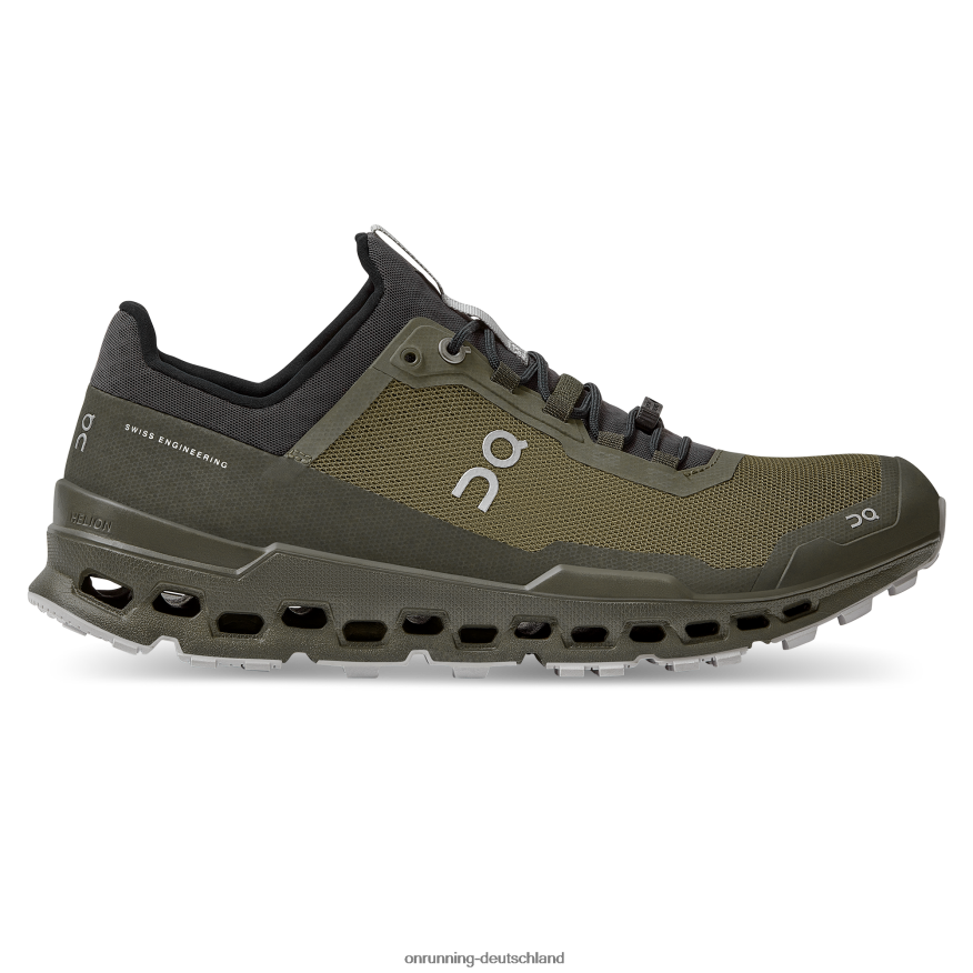 Männer 4TJ868857 Olive/Sonnenfinsternis cloudultra On Running