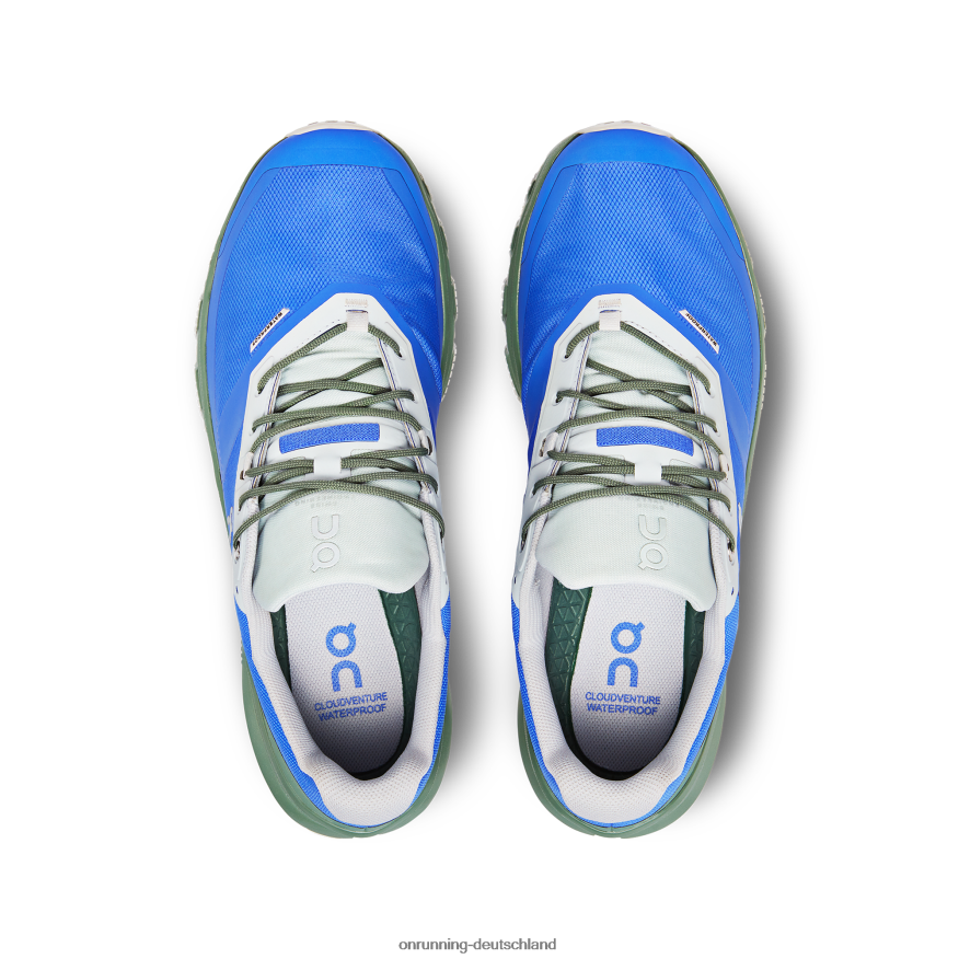 Männer 4TJ868604 Kobalt/Efeu cloudventure wasserdicht On Running