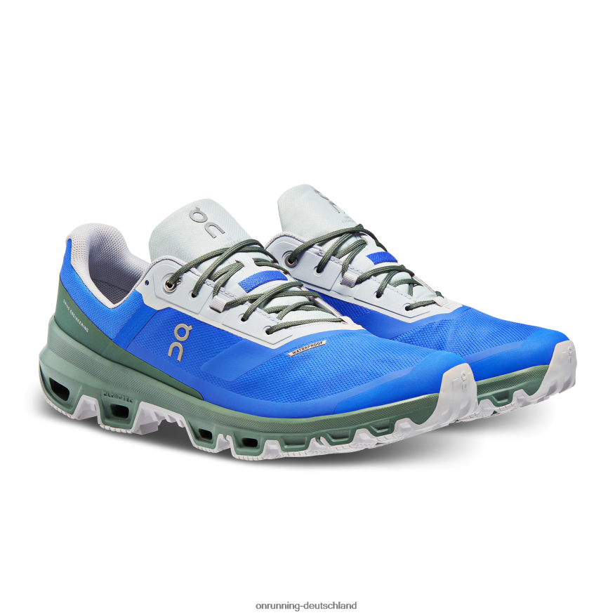 Männer 4TJ868604 Kobalt/Efeu cloudventure wasserdicht On Running