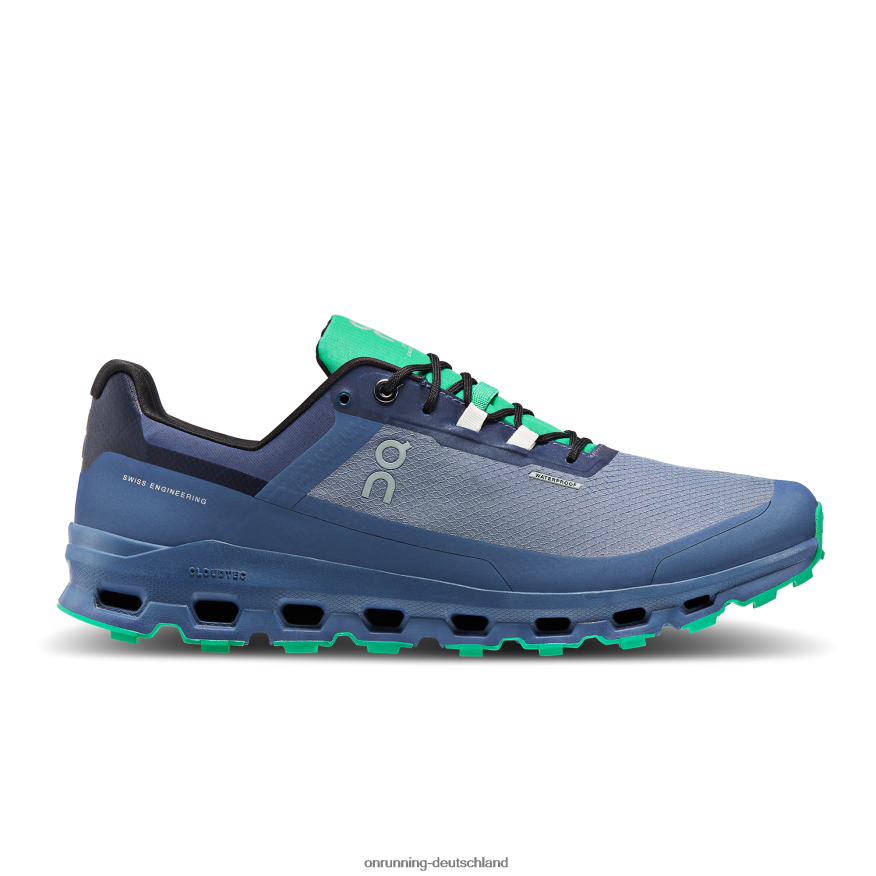 Männer 4TJ868556 Metall/Jeans cloudvista wasserdicht On Running