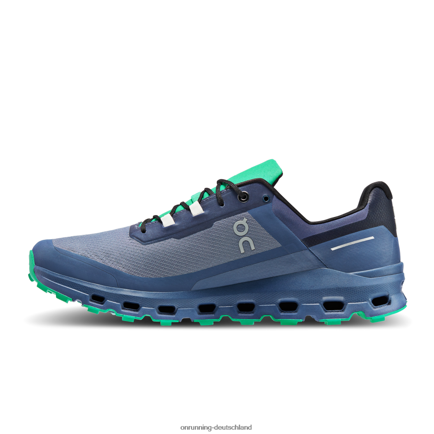 Männer 4TJ868556 Metall/Jeans cloudvista wasserdicht On Running