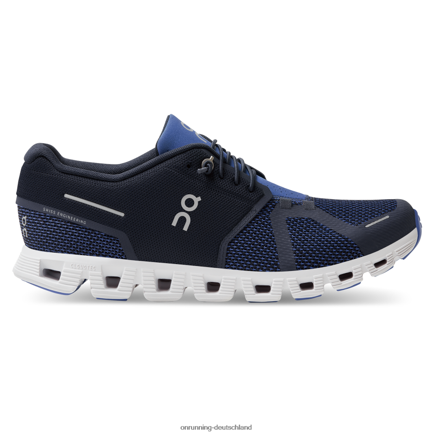 Männer 4TJ868647 Tinte/Kobalt Wolke 5-Kombination On Running