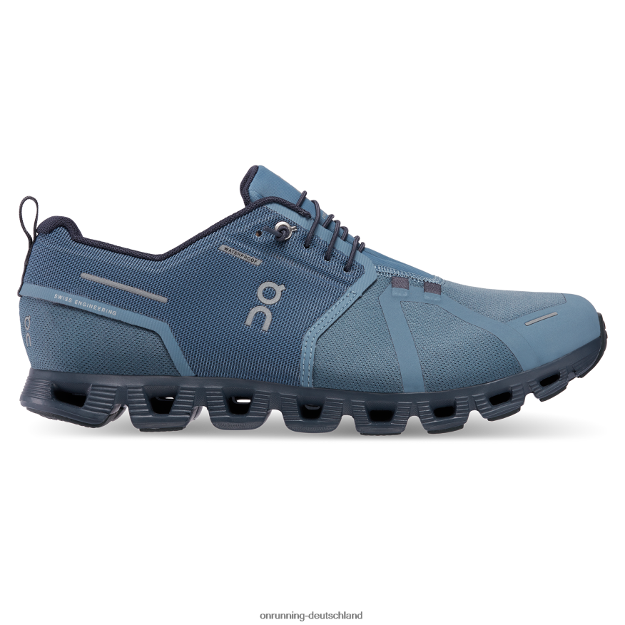 Männer 4TJ868679 Metall/Marineblau Wolke 5 wasserdicht On Running