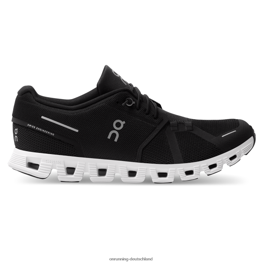 Männer 4TJ868830 Schwarz-Weiss Wolke 5 On Running
