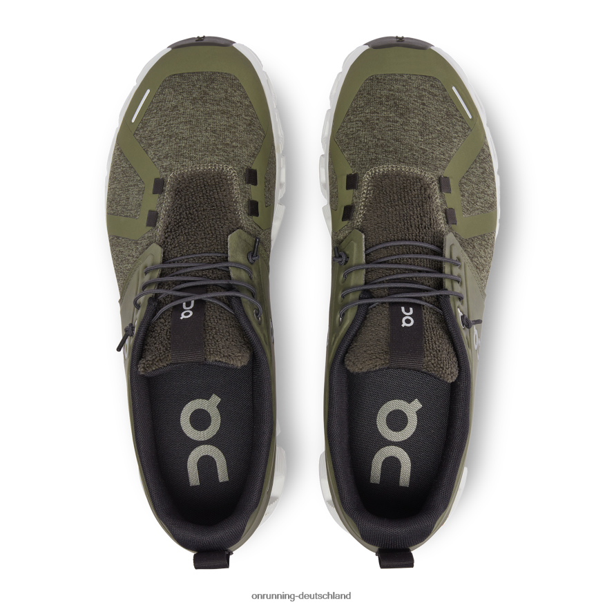 Männer 4TJ868896 Olive/Dorn Wolke 5 Frottee On Running