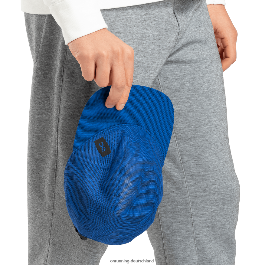 4TJ868100 Indigo geformte Kappe On Running