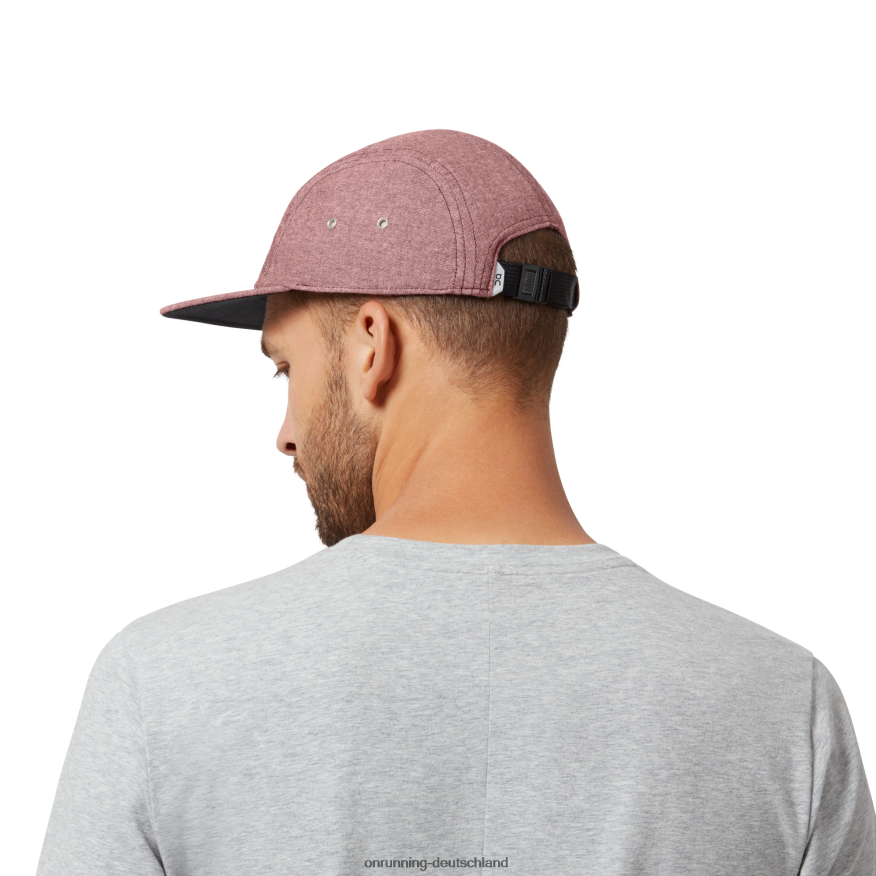 4TJ868524 Maulbeere 5-Panel-Kappe On Running