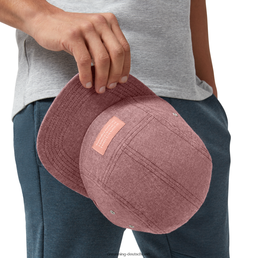4TJ868524 Maulbeere 5-Panel-Kappe On Running