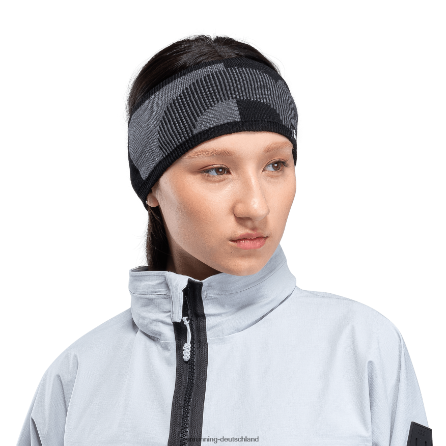 4TJ86897 rock/schwarz Explorer-Merino-Stirnband On Running