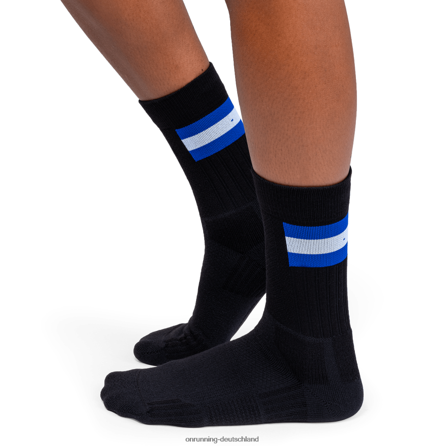 4TJ868494 schwarz/indigo Tennissocke On Running