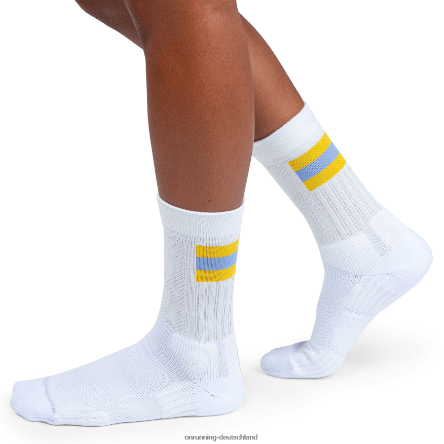 4TJ868497 weiß/senf Tennissocke On Running