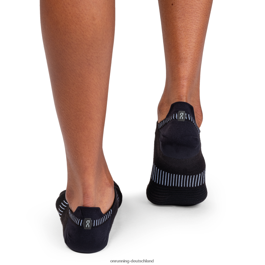4TJ868499 Schwarz-Weiss ultraleichte niedrige Socke On Running