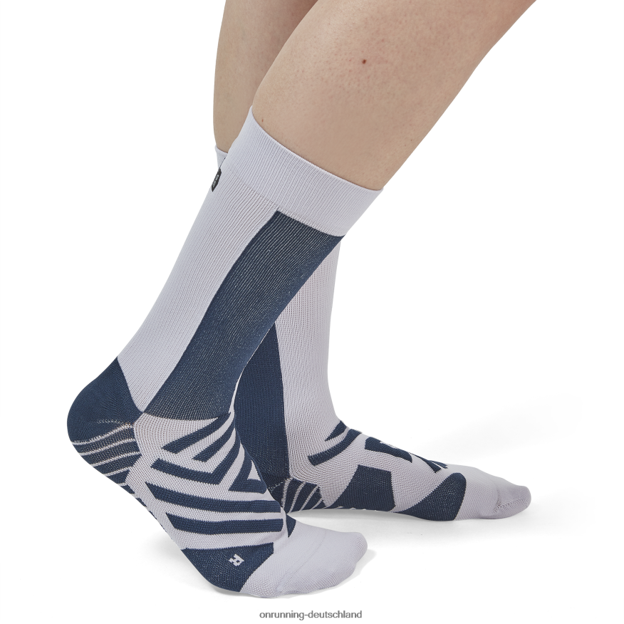 4TJ868514 Marine/Flieder hohe Socke On Running