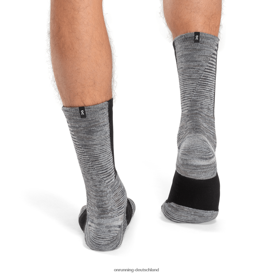 4TJ868600 Schwarz/Gletscher Explorer-Merino-Socke On Running