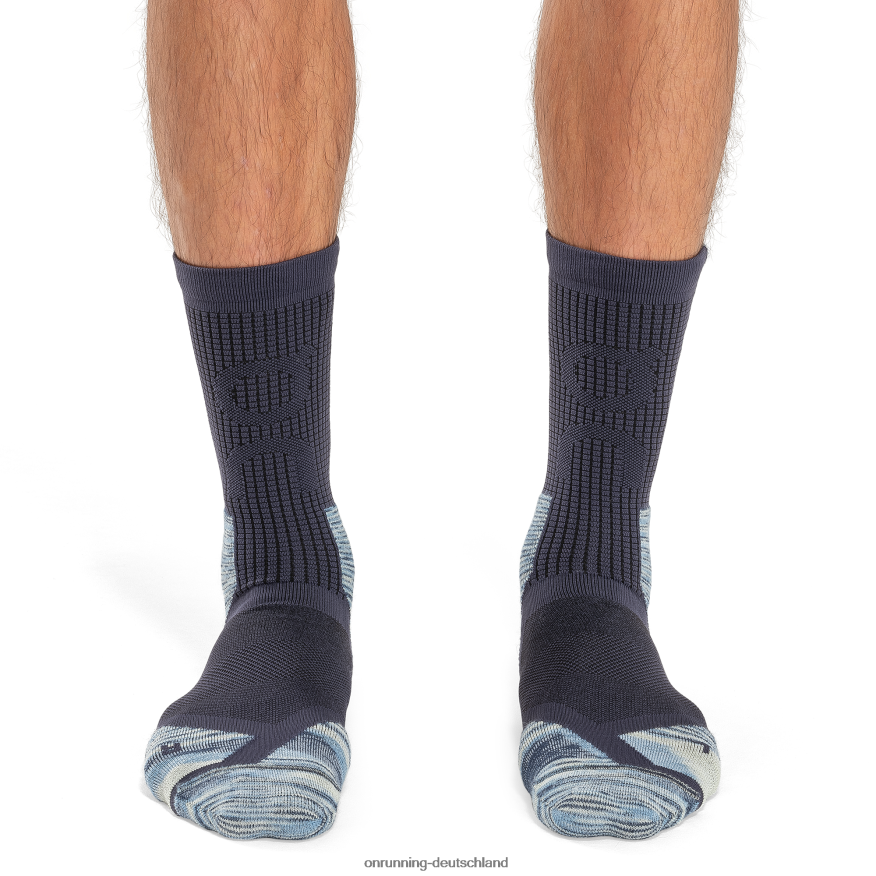 4TJ868601 Mitternacht/Kobalt Explorer-Merino-Socke On Running