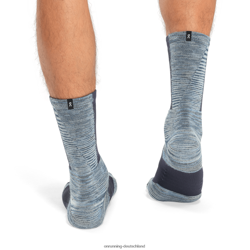 4TJ868601 Mitternacht/Kobalt Explorer-Merino-Socke On Running