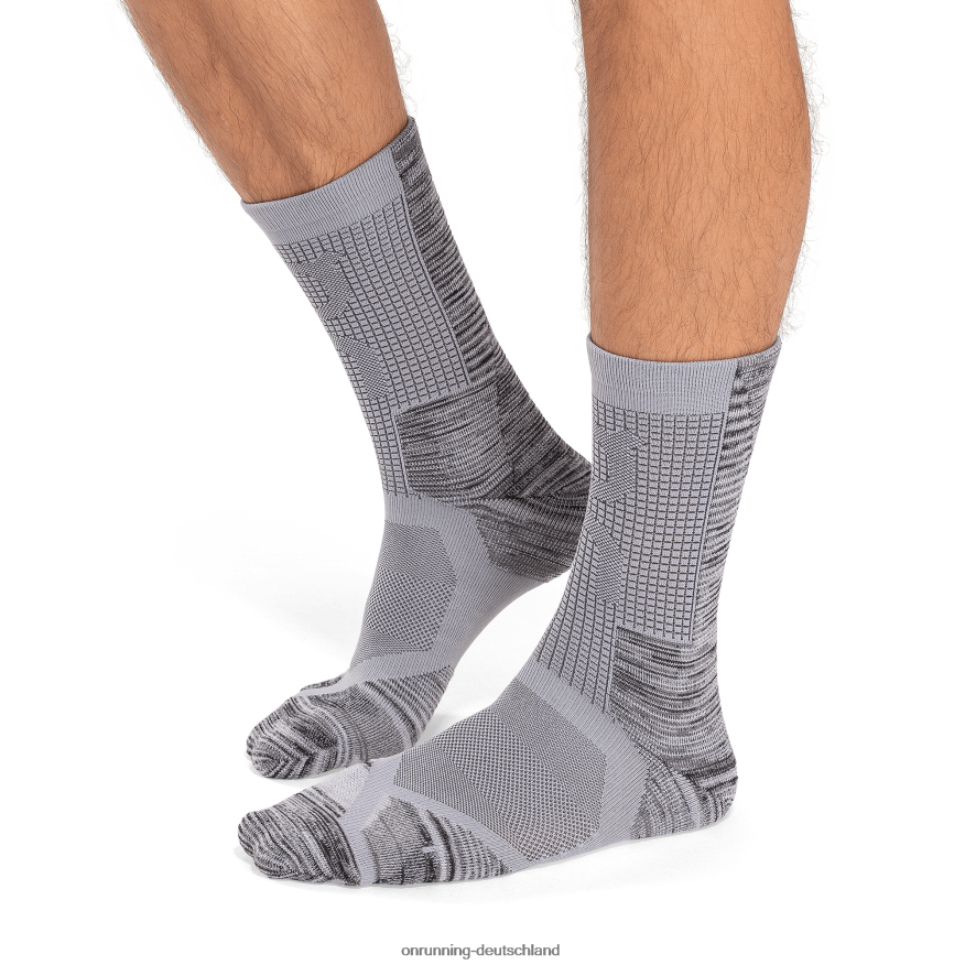 4TJ868603 Flieder/Sonnenfinsternis Explorer-Merino-Socke On Running