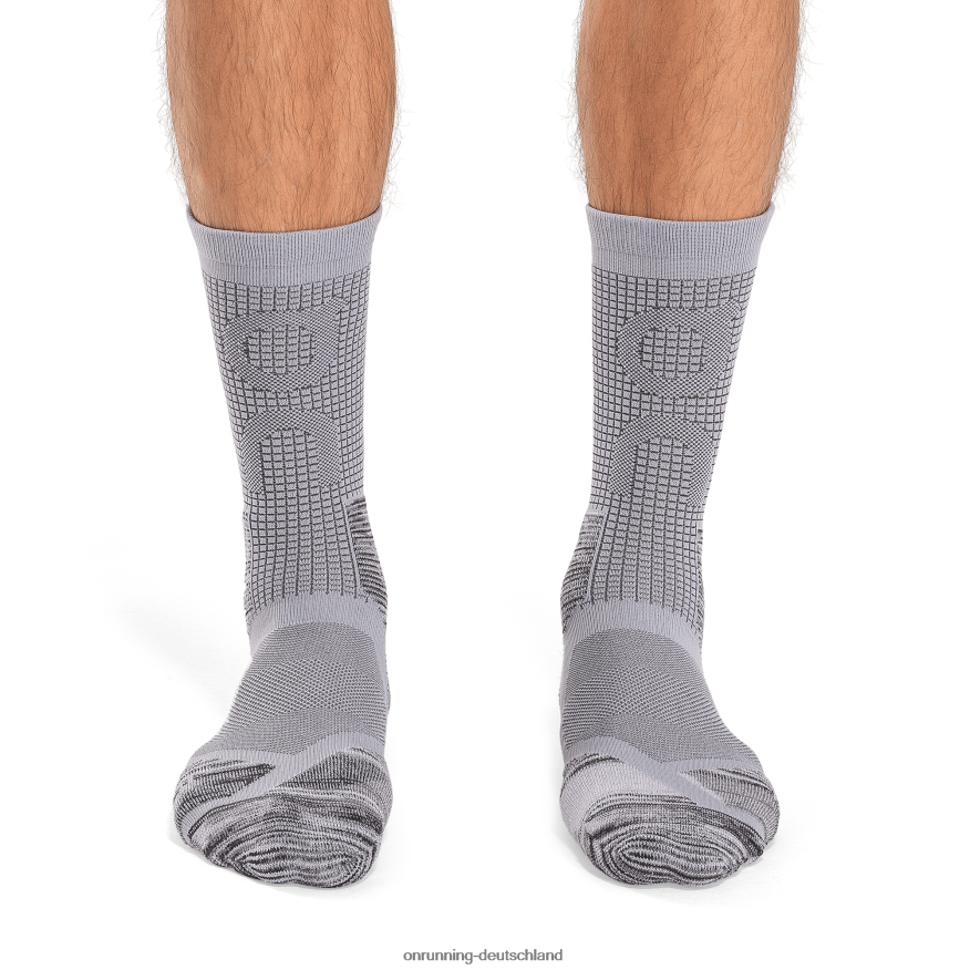 4TJ868603 Flieder/Sonnenfinsternis Explorer-Merino-Socke On Running