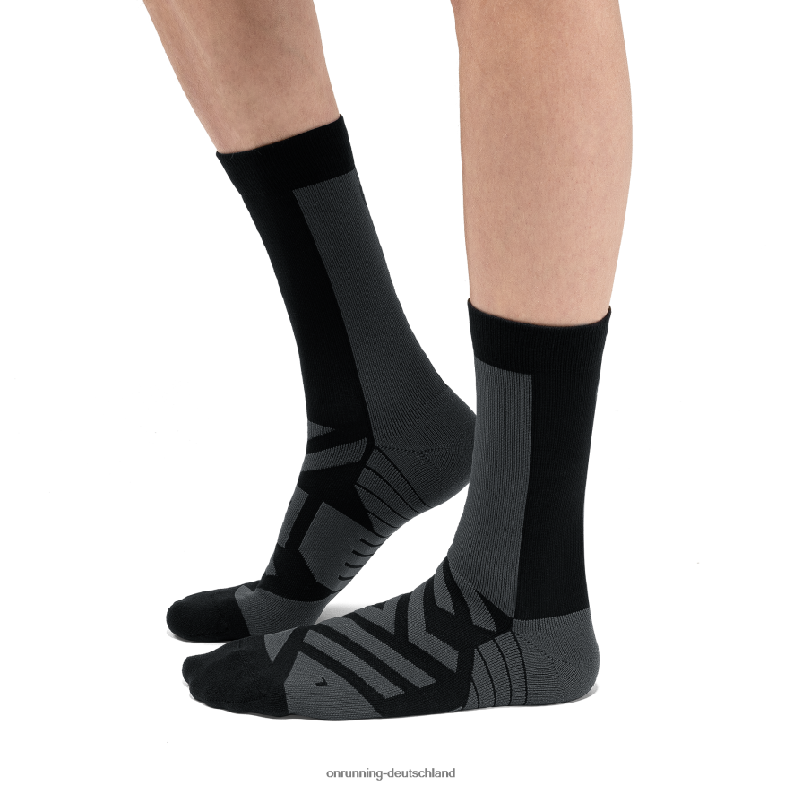 4TJ868700 schwarzer Schatten Performance-Hohe Socke On Running