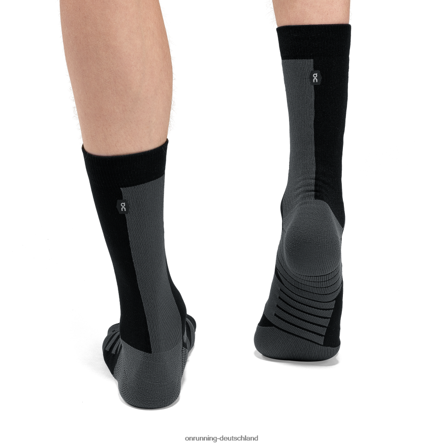 4TJ868700 schwarzer Schatten Performance-Hohe Socke On Running