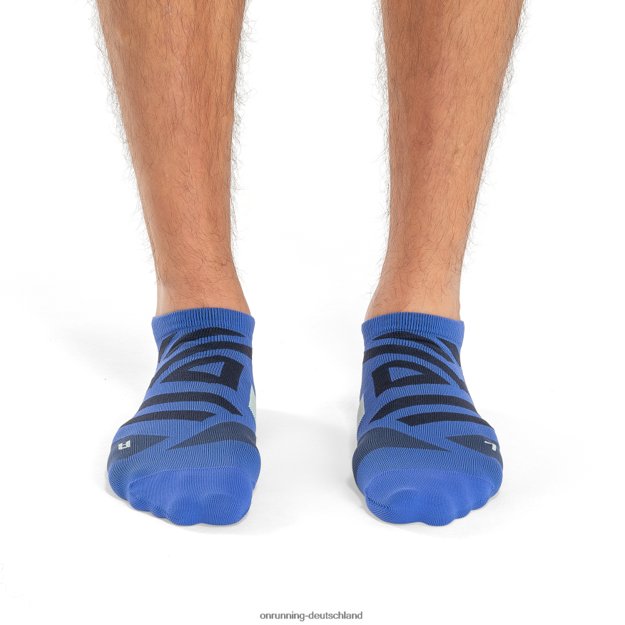 4TJ868748 Kobalt/Denim Performance-Niedrigsocke On Running