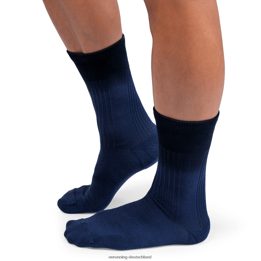 4TJ868764 Denim/Schwarz Socke für den ganzen Tag On Running