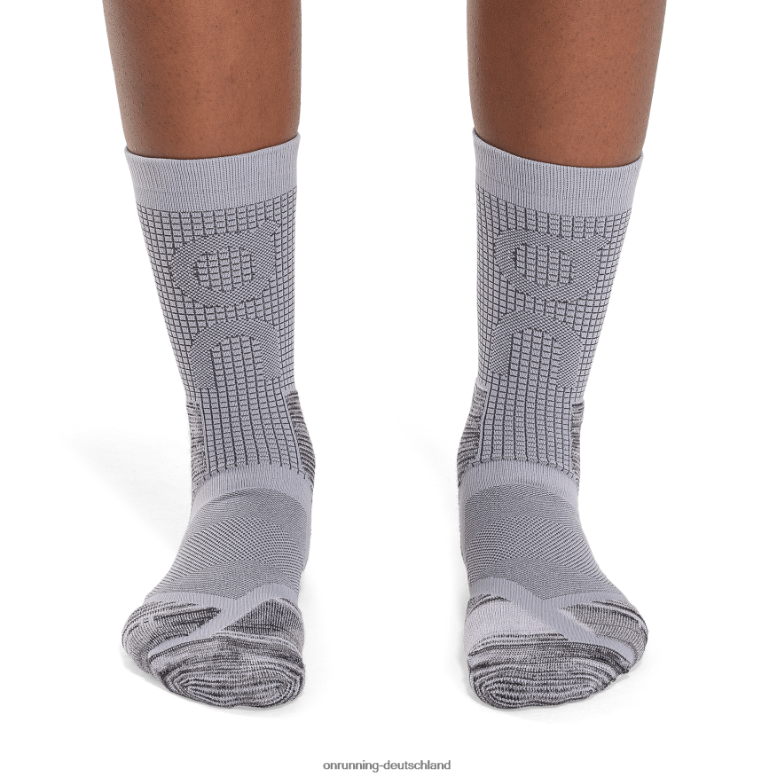 4TJ86878 Flieder/Sonnenfinsternis Explorer-Merino-Socke On Running