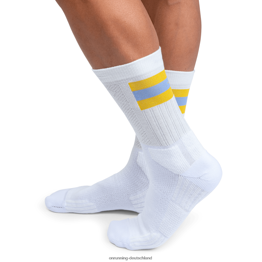 4TJ868950 weiß/senf Tennissocke On Running