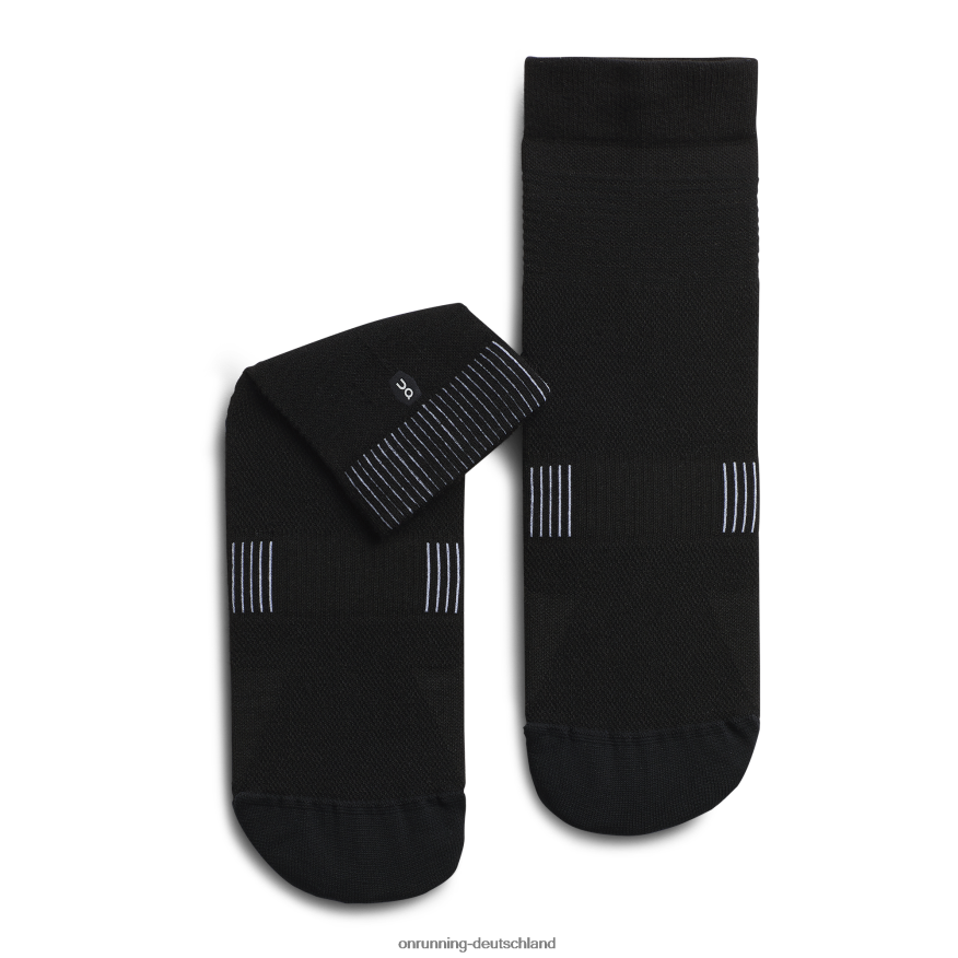 4TJ868951 Schwarz-Weiss Ultraleichte Mittelsocke On Running