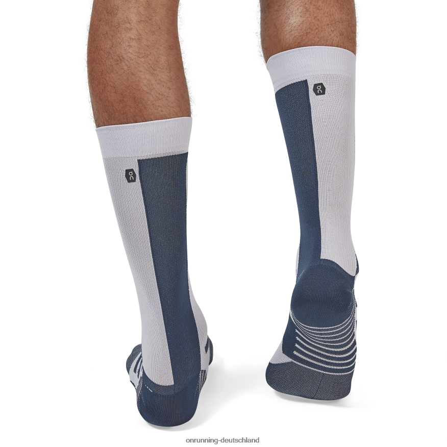 4TJ868968 Marine/Flieder hohe Socke On Running